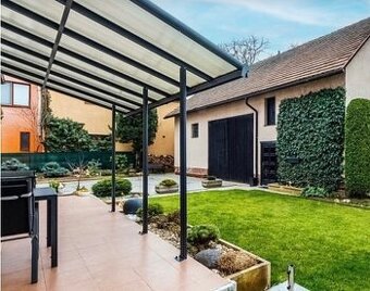 Hliníková pergola 3,5 × 2,5 m