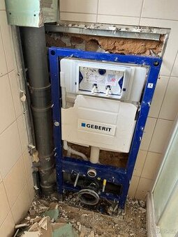 Geberit modul + závěsné WC + tlačítko