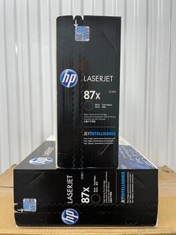 2 ks originálních tonerových kazet HP 87X černá
