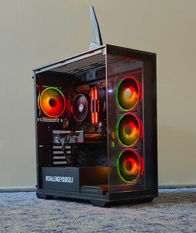 Herní PC | Ryzen 5 5600 | RX 6600-XT | B550 s Wi-Fi |RAM RGB