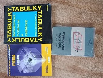 Tabulky, fyzika, technická mechanika