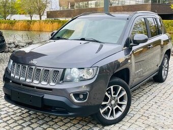 Jeep Compass 2.2CRD 120KW 4x4 MANUÁL KAMERA VÝHŘEV TAŽNÉ