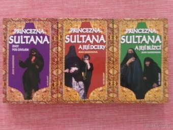 Princezna Sultana 1,2,3 - komplet.