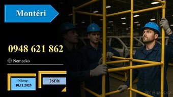 Montéři - Mnichov/Německo