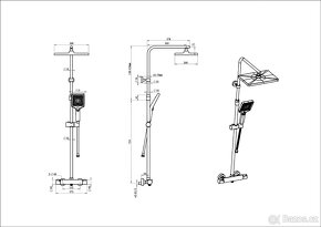 Kielle Vega - Sprchový set s termostatem