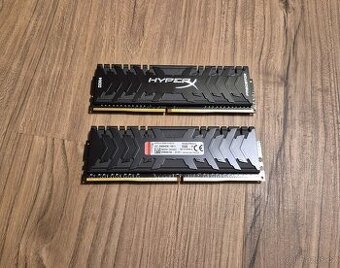 Kingston HyperX 16GB DDR4 3333Mhz CL16 - 2x8 - ZARUKA