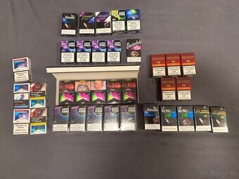 Sběratelské ochucené cigarety ze světa