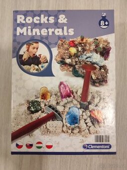 Clementoni Experimentální sada her Kameny a minerály