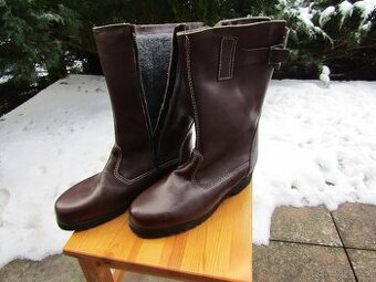 Vojenské důstojnické boty, kanady,zimní.