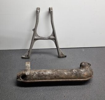 Jawa 50/551 Jawetta - stojan, výfuk