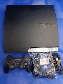 Sony PS3 PlayStation 3 Slim + Hry