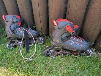 kolečkové brusle Decathlon vel. 32-35