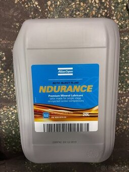 Minerální olej Ndurance pro šroubové kompresory Atlas Copco