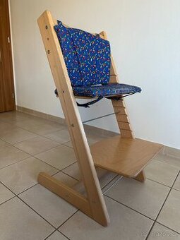 "Rostoucí" dětská židle (s polstrováním)