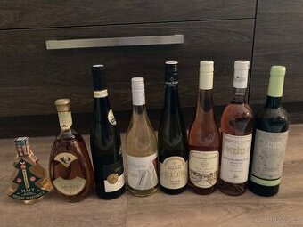 Vino,irská whisky