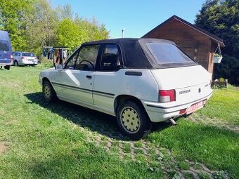 Peugeot 205 Cabrio CJ benzin pěkná střecha plně pojízdný 2