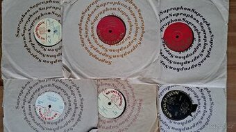 Staré vinylové SP a LP