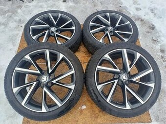 Alu kola Škoda Kodiaq (Vega Antracit, R20) + Zimní pneu