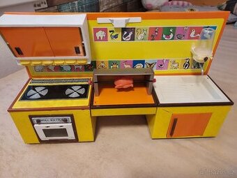 Plechová retro kuchyňka