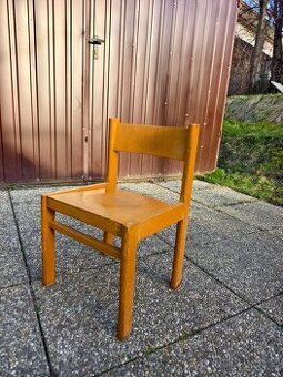 Unikátní Retro dětská židle TON