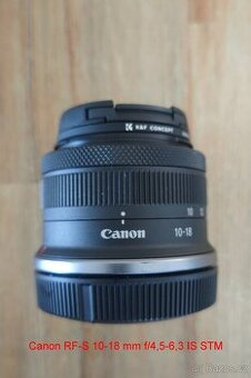 Canon RF-S 10-18 mm f/4,5-6,3 IS STM