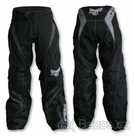 Nové kalhoty/kraťasy 2v1 ACCESS MOTOR 600D Grey Black M/30