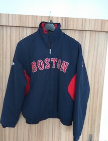 Baseballová bunda Boston Red Sox Majestic Authentic Originál