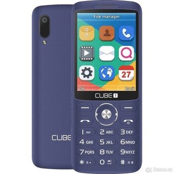 Prodám tlačítkový mobil CUBE1 F700 Blue