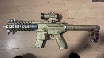 Vzduchovkа Sig Sauer MPX 4,5mm s kolimátorem a laserem