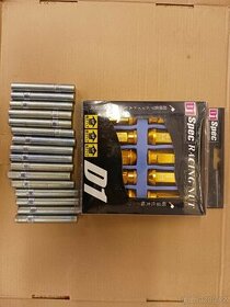 Alu matky D1 SPEC a kolové štefty M12x1,25