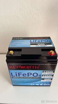Baterie LiFePO4 12V, 30Ah, 384Wh