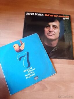 2ks LP Pavel Bobek - veď mě dál, cesto má + supraphon