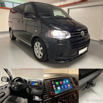 VW Multivan T5 2.0 TDI 103kW 2x ŠOUP. 7 MÍST TAŽNÉ CarPlay