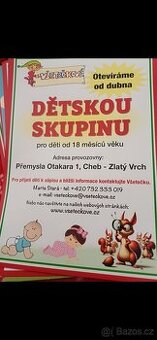 Nově detska skupina všetečkové