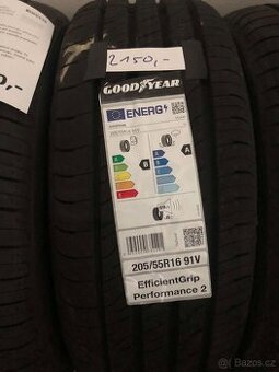 Nové letní pneu 205/55 R16