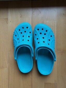 Crocs nové - světle tyrkysové - M7 W9