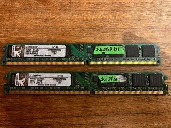 2x DDR2 RAM 1 GB (Kingston)