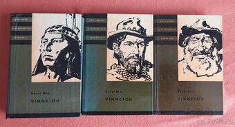 Vinnetou - Komplet 3 díly knih Vinnetou