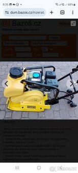 Vibrační deska WACKER NEUSON B7B 78GH6