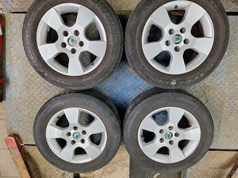 Prodám origo alu kola skoda Octavie II FC 5x112 r15