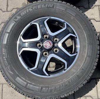 Alu 6x16 5x130 ET68 pneu 225/75/16C