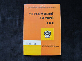 Teplovodní topení 3V3 Škoda 105,120 technická literatura 80