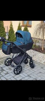 Kombinovaný kočárek Baby Merc La Rosa