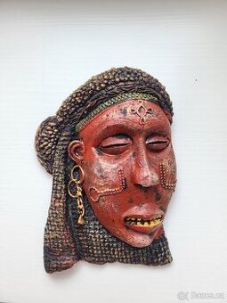 Africká maska žena