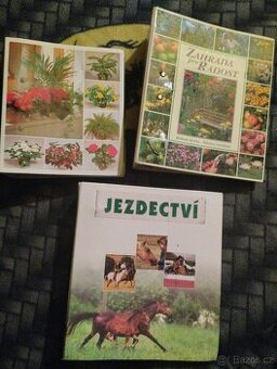 Šanony rostliny, jezdectví + časopisy