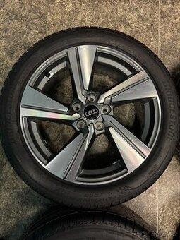 Nová alu kola Audi Q3,Q2 18" 5×112 + Bridgestone Turanza