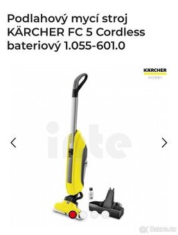 Podlahový mycí stroj KÄRCHER FC 5