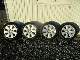 ALU kola AUDI 7,5X16ET45 a zimní pneu SAVA