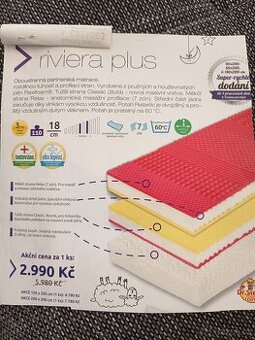 Matrace 120 x 200 x 18