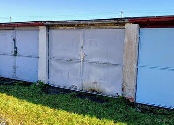 Zděná garáž v Pardubicích na Dukle